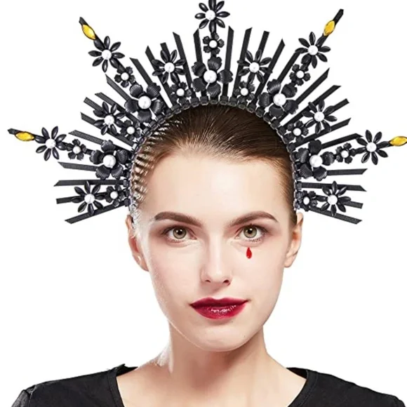 Boutique | Accessories | Crown Headband Spiked Zip Tie Halo  display picture 1